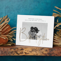 guión dorado una foto guardar el compromiso de fec