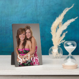 Placa Expositora Guión manuscrito de las hermanas