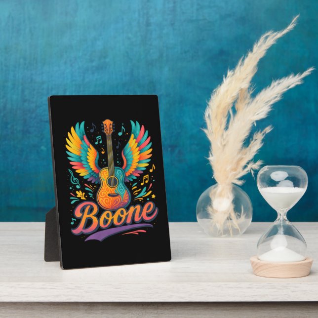 Placa Expositora Guitarra Boone (Lado)