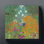 Placa Expositora Gustav Klimt - Jardín de flores<br><div class="desc">Jardín de flores - Gustav Klimt en 1905-1907</div>