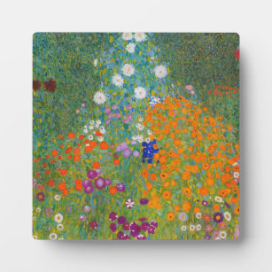 Placa Expositora Gustav Klimt - Jardín de flores