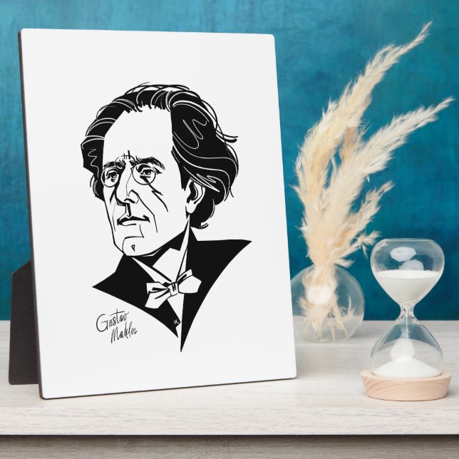 Placa Expositora Gustav Mahler (Lado)