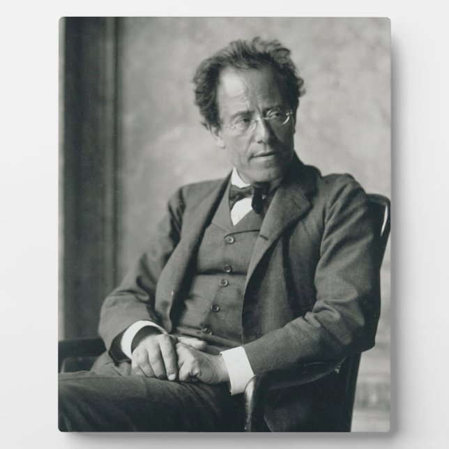 Placa Expositora Gustav Mahler (Frente)