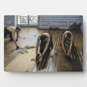 Placa Expositora Gustave Caillebotte - Los rascacielos del piso