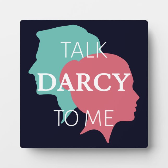 Placa Expositora Háblame de Darcy IV (Frente)