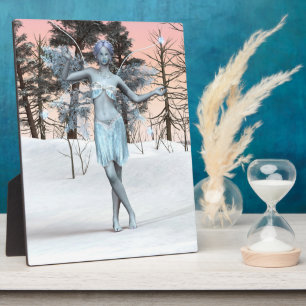 Placa Expositora Hada de Hielo