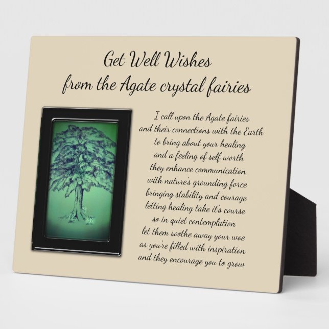 Placa Expositora Hadas de cristal (Lado)