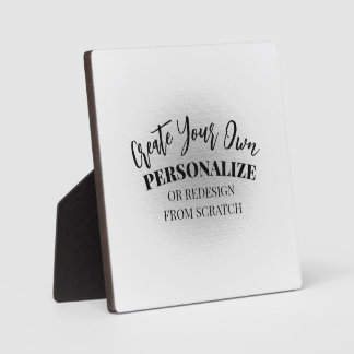 Placa Expositora Haga su propio Personalizado