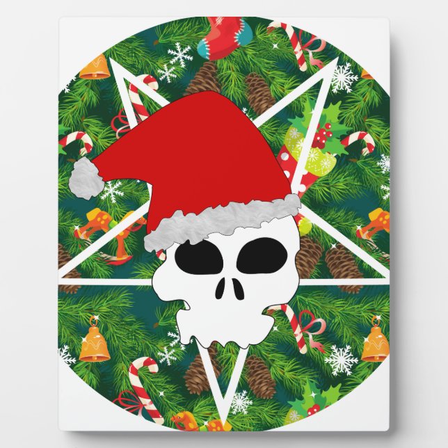 Placa Expositora hail santa (Frente)