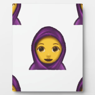 Placa Expositora hajib de emoji