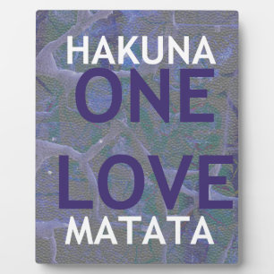 PLACA EXPOSITORA HAKUNA MATATA