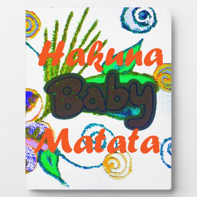 Placa Expositora Hakuna Matata Baby.png (Frente)