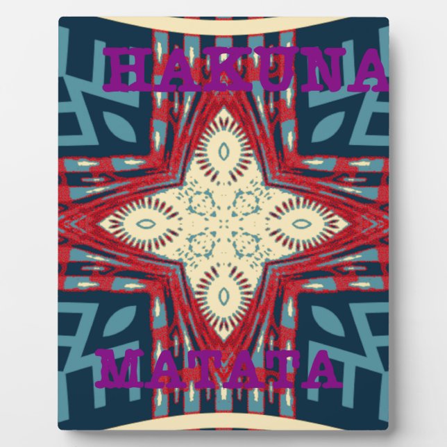 Placa Expositora Hakuna Matata Esperanza de dimisión (Frente)