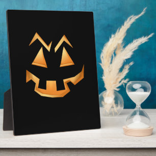 Placa Expositora Halloween de calabaza asquerosa