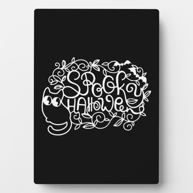 Placa Expositora Halloween de Papercut Spooky Halloween (Frente)