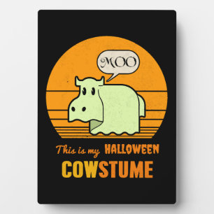 Placa Expositora Halloween - Este es mi disfraz de Halloween
