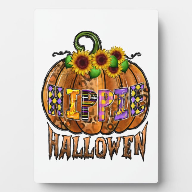 Placa Expositora Halloween Hippie (Frente)