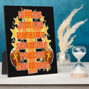 Placa Expositora Halloween para cristianos (Poema)