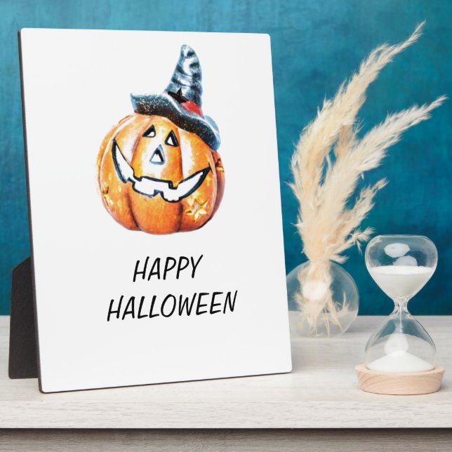 Placa Expositora Halloween Pumkin (Lado)