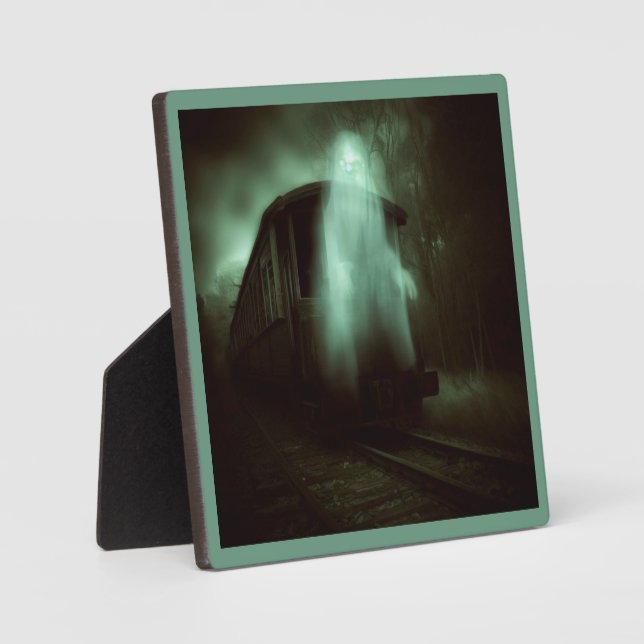Placa Expositora Halloween - Tren embrujado 2 (Anverso)