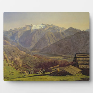 Placa Expositora Hallstatter-See (aceite sobre lienzo)