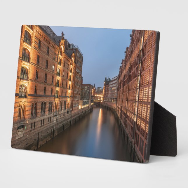 Placa Expositora Hamburgo Alemania (Lado)