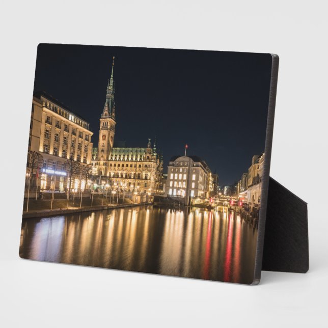 Placa Expositora Hamburgo Alemania (Lado)