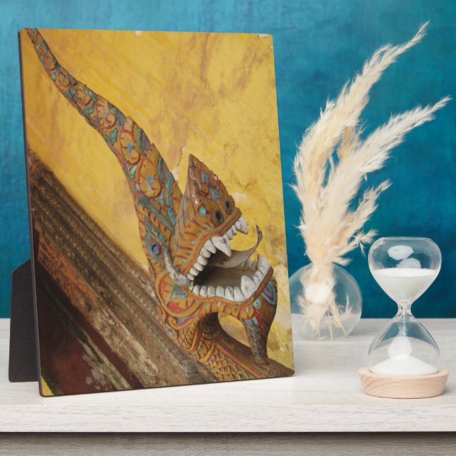 Placa Expositora Hang Hod ... Naga in Vientiane, Laos (Lado)