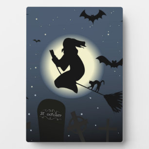 PLACA EXPOSITORA "HAPPY HALLOWEEN" WITCH