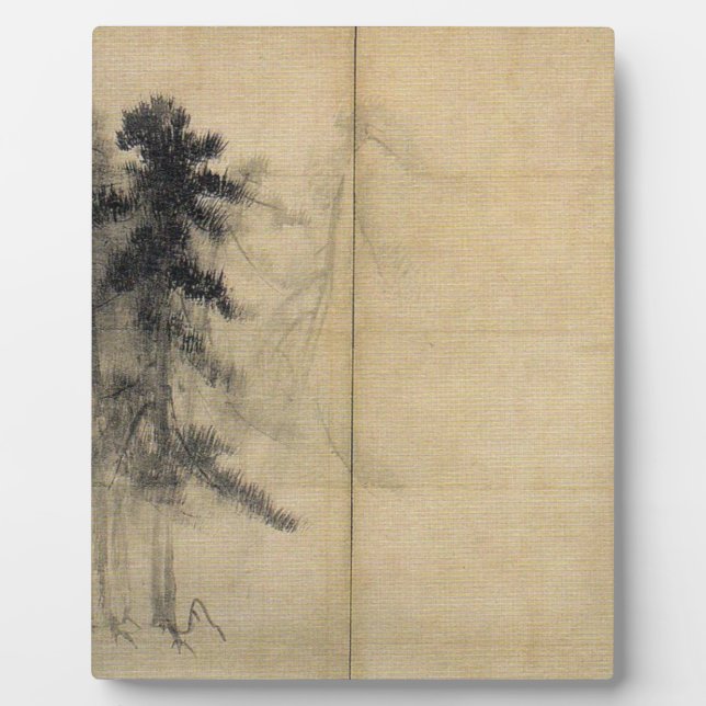 Placa Expositora Hasegawa Tōhaku Pine Trees (Frente)