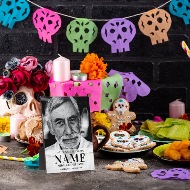 Placa Expositora Hasta que nos reunamos de nuevo moderno audaz recu (Subido por el creador)