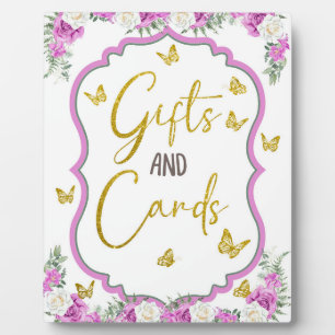 Placa Expositora Hay una mariposa en camino