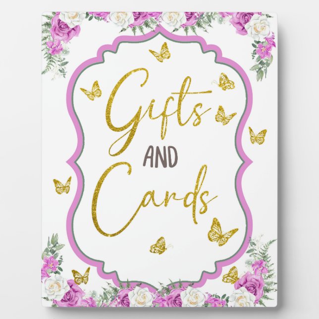 Placa Expositora Hay una mariposa en camino (Frente)