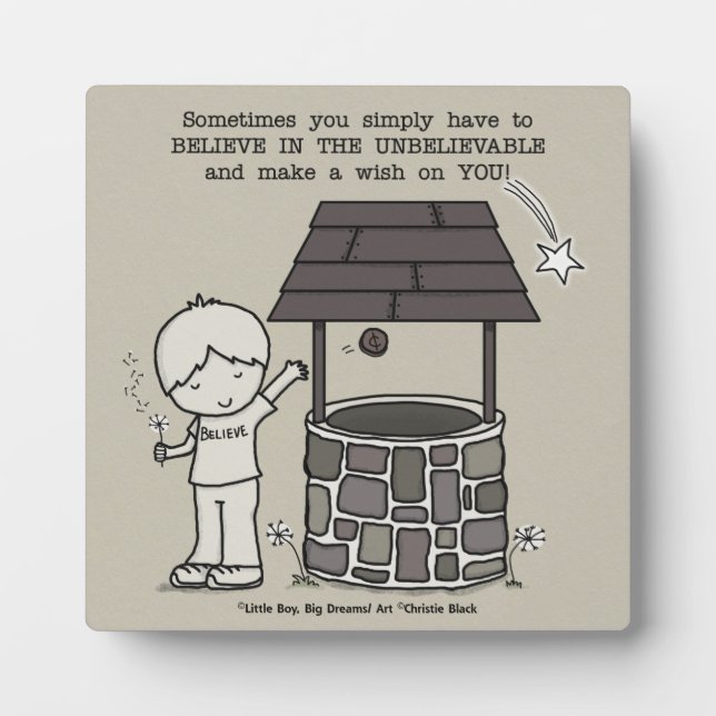 Placa Expositora ¡Haz un deseo contigo! (Frente)