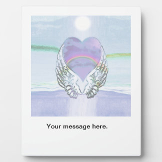 Placa Expositora Heart, Angel Wings & Ocean