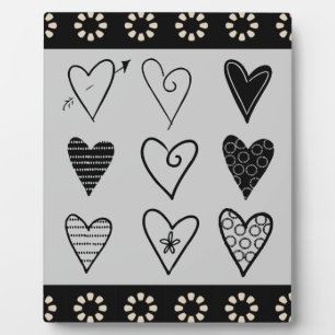 Placa Expositora Hearts