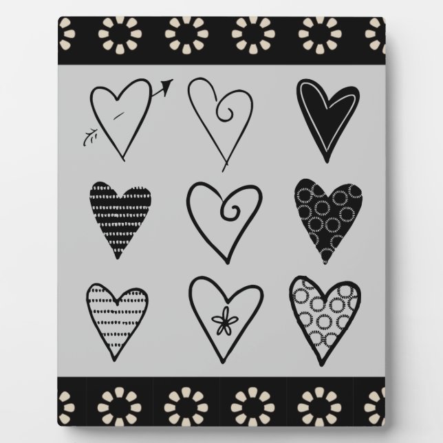 Placa Expositora Hearts (Frente)