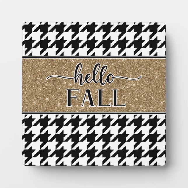 Placa Expositora Hello Fall (Frente)