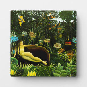 Placa Expositora Henri Rousseau La Plaque de Sueño