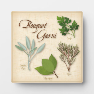 Placa Expositora Herb Bouquet Plaque