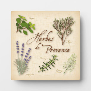 Placa Expositora Herbes de Provence Plaque