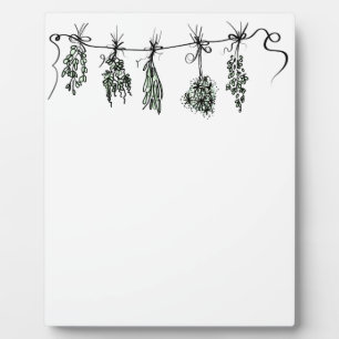 Placa Expositora Herbs de jardín