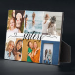 Placa Expositora Hermanas 6 regalos personalizados de Collage de fo<br><div class="desc">Hermanas 6 regalos personalizados de Collage de fotos</div>