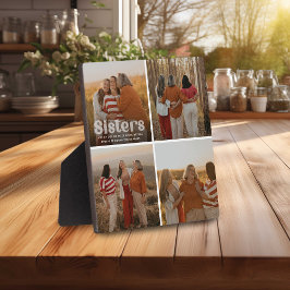 Placa Expositora Hermanas de la tipografía moderna 4 Photo Keepsake