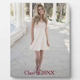 Placa Expositora Hermosa foto de graduados