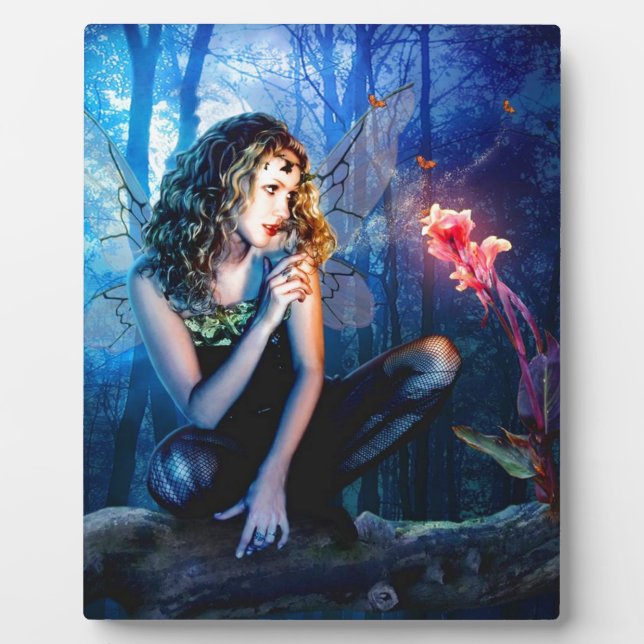 Placa Expositora Hermosa Princesa de Hadas (Frente)