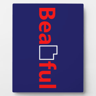 Placa Expositora Hermosa Utah