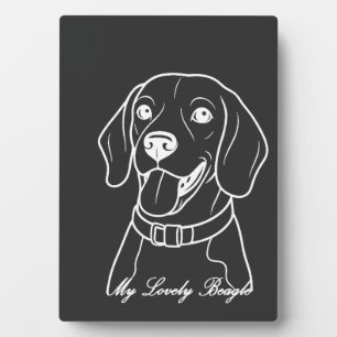 Placa Expositora Hermoso Beagle