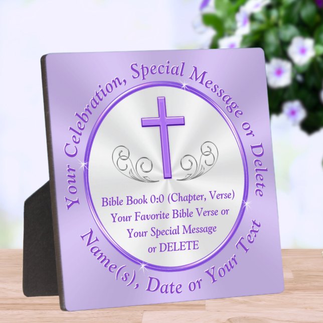 Placa Expositora Hermosos regalos personalizados y cristianos para  (Christian gifts for Mom. Personalized Christian Gifts for Her. Gift ideas for religious grandma.)