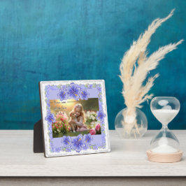 Placa Expositora Hibiscus & lace BLUE